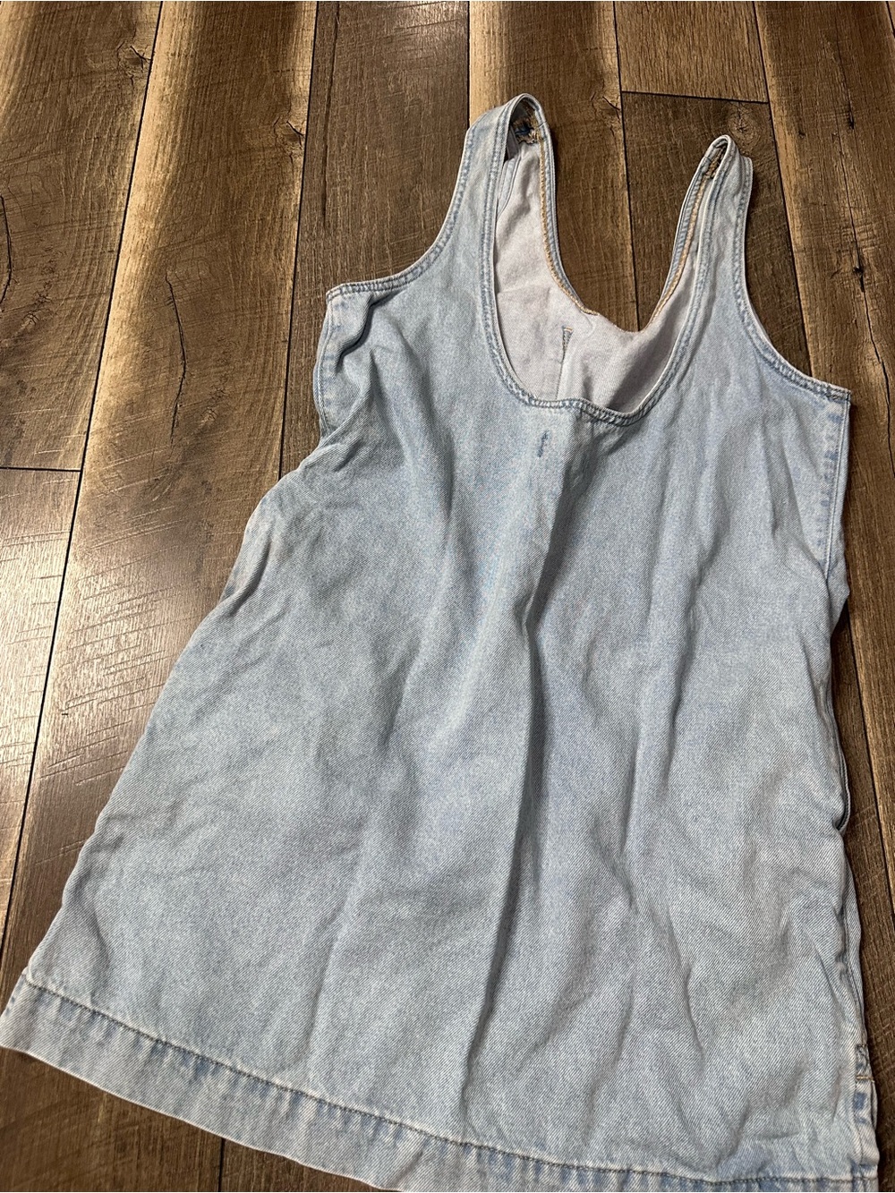 Universal Threads Denim Mini Dress - Picture 7 of 8